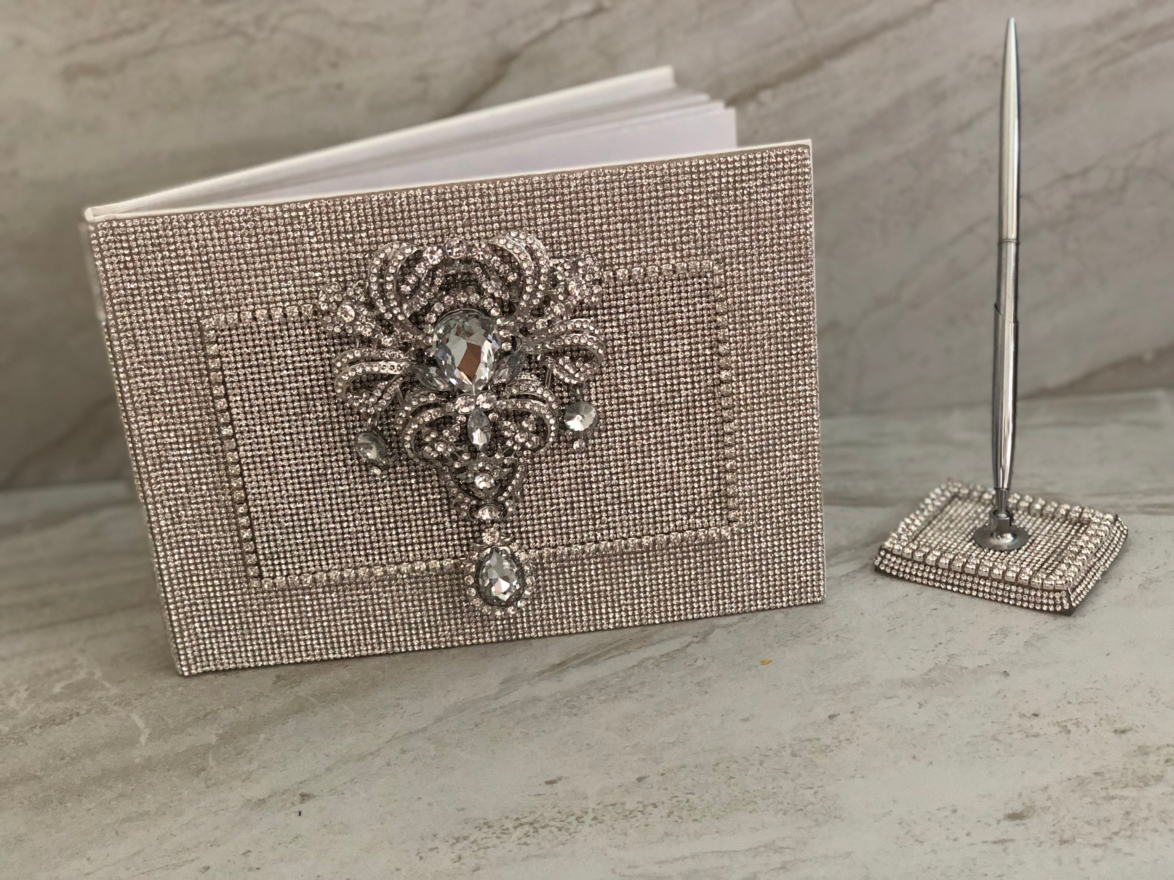 Hanging Jewel Guest Book